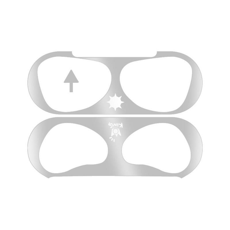 2 PCS Headphone Inner Cover Protective Metal Dustproof Sticker for AirPods 3(B1) 2 PCS Headphone Inner Cover Protective Metal Dustproof Sticker for AirPods 3(B1)