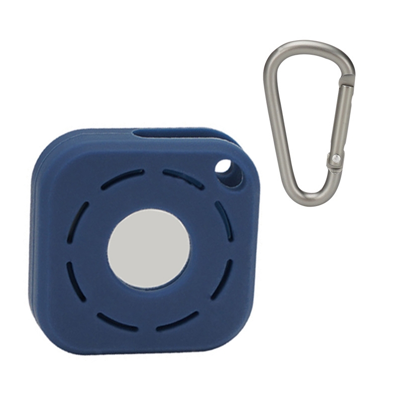 Tracker Anti-Lost Silicone Case For Airtag, Color: Noon Blue+D Buckle Tracker Anti-Lost Silicone Case For Airtag, Color: Noon Blue+D Buckle