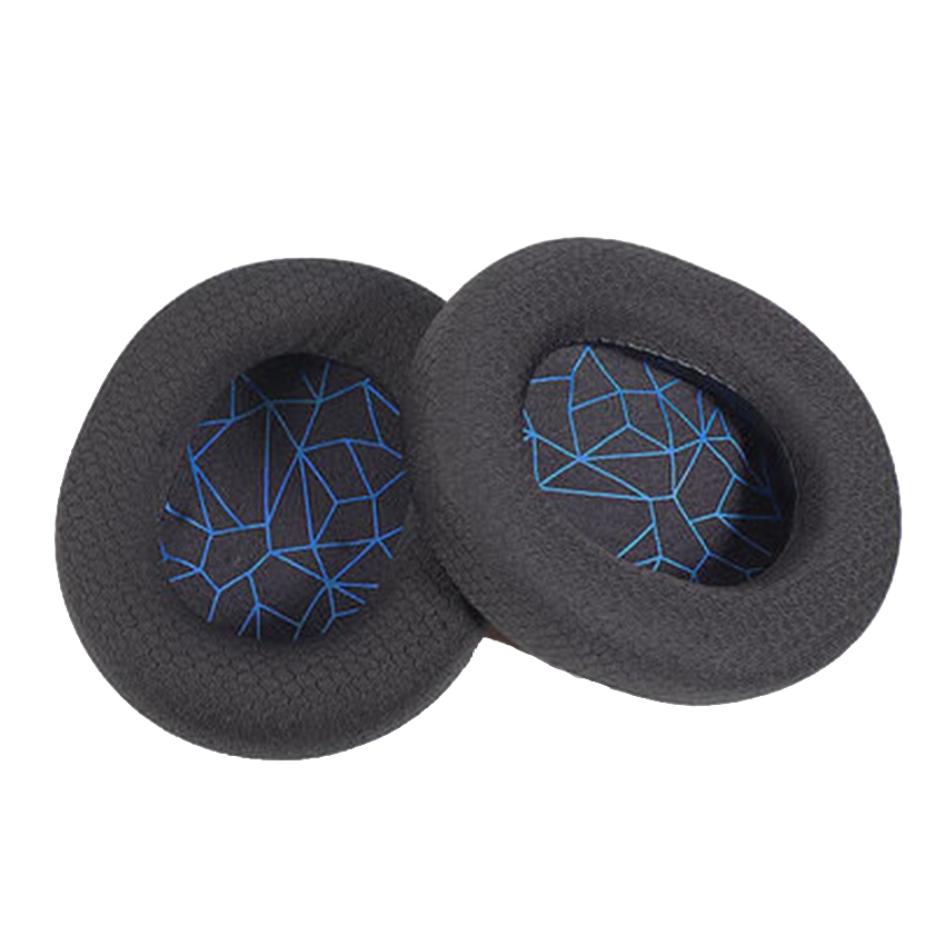 2 PCS Headset Sponge Earmuffs For SONY MDR-7506 / V6 / 900ST, Color: Black Blue Net 2 PCS Headset Sponge Earmuffs For SONY MDR-7506 / V6 / 900ST, Color: Black Blue Net