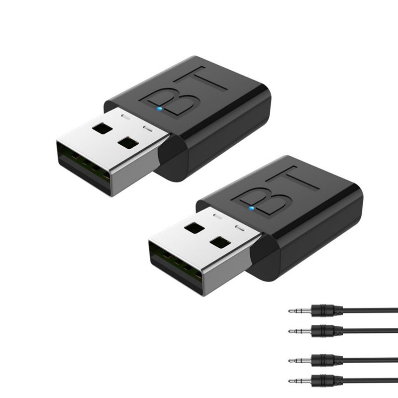 2PCS MSD118 2 In 1 Bluetooth 5.0 Audio Receiver Car Speaker Computer Transmitter 2PCS MSD118 2 In 1 Bluetooth 5.0 Audio Receiver Car Speaker Computer Transmitter