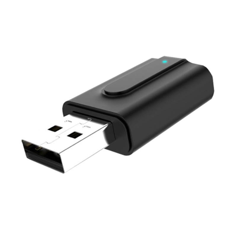 BT10 2 In 1 USB Bluetooth 5.0 Transmitter Receiver Speaker Computer Wireless Headphone Adapter BT10 2 In 1 USB Bluetooth 5.0 Transmitter Receiver Speaker Computer Wireless Headphone Adapter