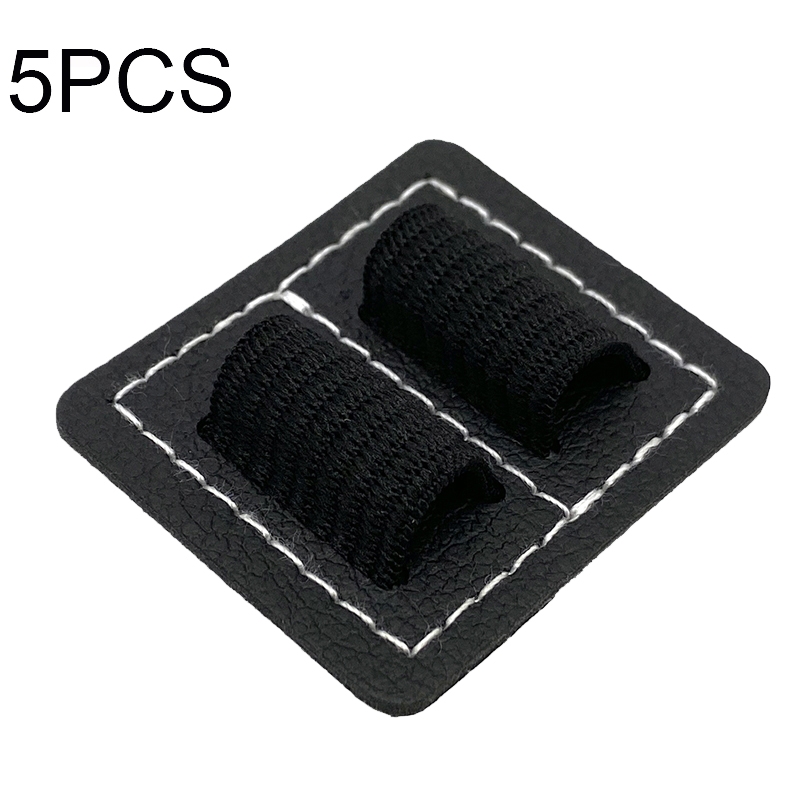5 PCS Capacitive Pen Bag Self Adhesive Pen Holder PU Pen Clip,Style: Rectangular Double Black 5 PCS Capacitive Pen Bag Self Adhesive Pen Holder PU Pen Clip,Style: Rectangular Double Black
