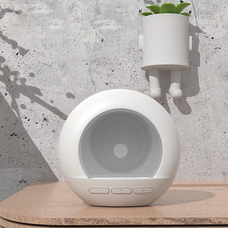 DW06 RGB Night Light BT Small Speaker Mini Subwoofer(White) DW06 RGB Night Light BT Small Speaker Mini Subwoofer(White)