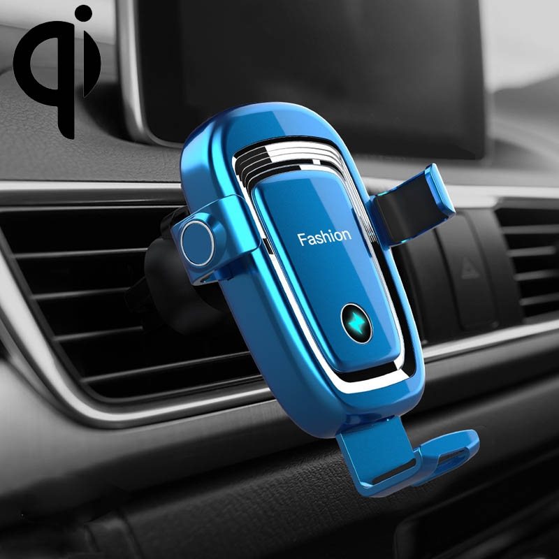 S19 15W Gravity Car Phone Wireless Charging Stand(Blue) S19 15W Gravity Car Phone Wireless Charging Stand(Blue)