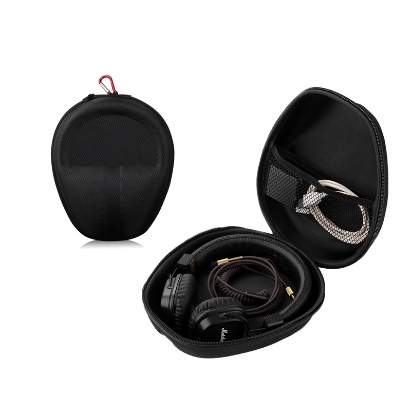 Universal Headphone Organizer Headphone Storage Bag Without Carabiner,Color: Black Universal Headphone Organizer Headphone Storage Bag Without Carabiner,Color: Black