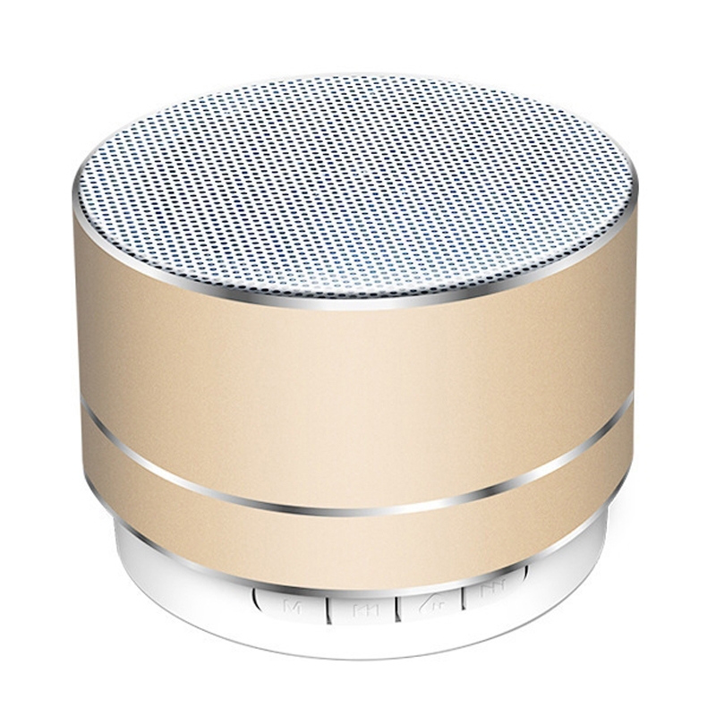 A10 Mini Metal Wireless Bluetooth Speaker(Golden) A10 Mini Metal Wireless Bluetooth Speaker(Golden)