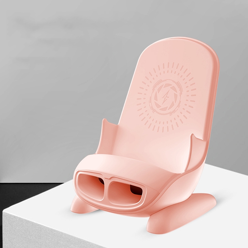 15W Chair Phone Wireless Charger Phone Charging Stand,Spec: Pink 15W Chair Phone Wireless Charger Phone Charging Stand,Spec: Pink