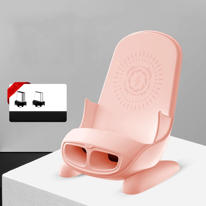 15W Chair Phone Wireless Charger Phone Charging Stand,Spec: Magnetic Charging Pink 15W Chair Phone Wireless Charger Phone Charging Stand,Spec: Magnetic Charging Pink