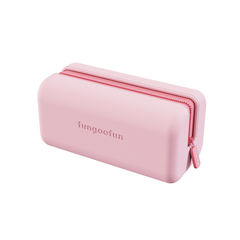 Fungoofun Candy Color EVA Travel Digital Storage Bag Cosmetic Bag, Color: Brick Pink Fungoofun Candy Color EVA Travel Digital Storage Bag Cosmetic Bag, Color: Brick Pink
