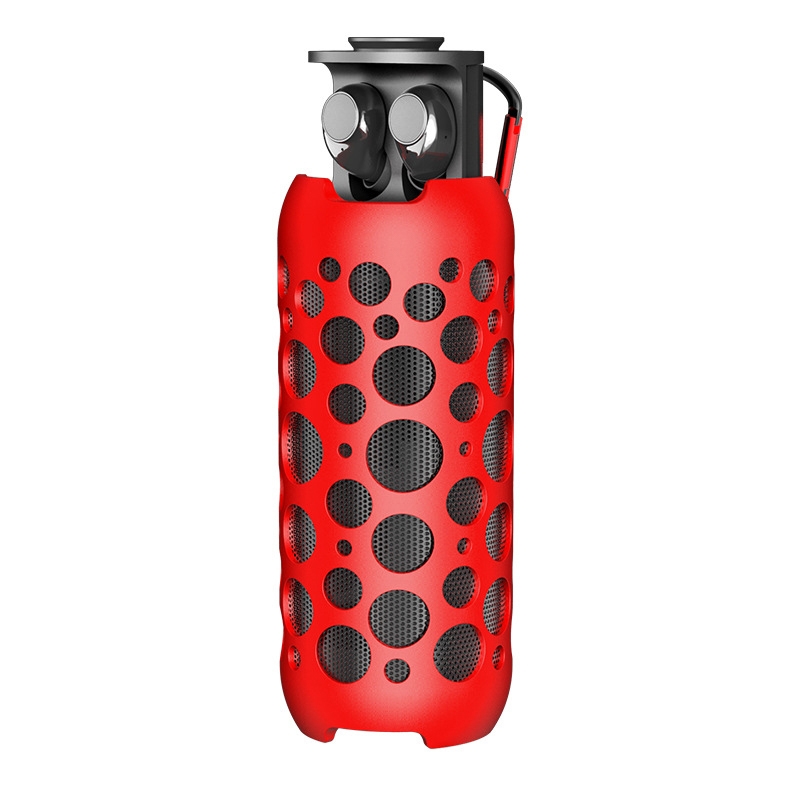 K045 2 In 1 Outdoor Mini Wireless Bluetooth Audio In-Ear Headphones(Red) K045 2 In 1 Outdoor Mini Wireless Bluetooth Audio In-Ear Headphones(Red)