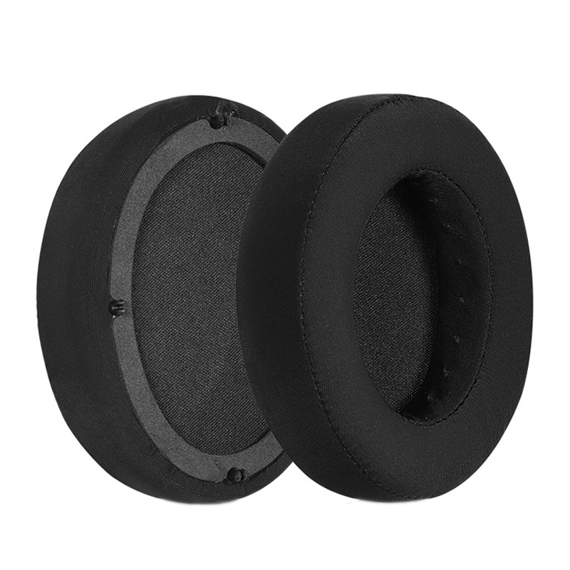 For Edifier W855BT 2pcs Headset Soft and Breathable Sponge Cover, Color: Black Ice Silk For Edifier W855BT 2pcs Headset Soft and Breathable Sponge Cover, Color: Black Ice Silk