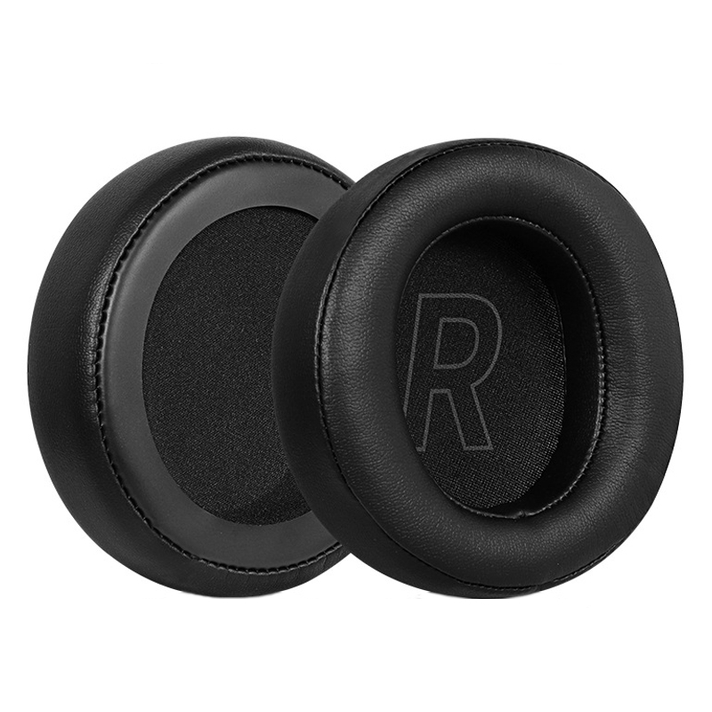For Edifier G5BT 2pcs Leather Headset Breathable Sponge Cover(Black) For Edifier G5BT 2pcs Leather Headset Breathable Sponge Cover(Black)