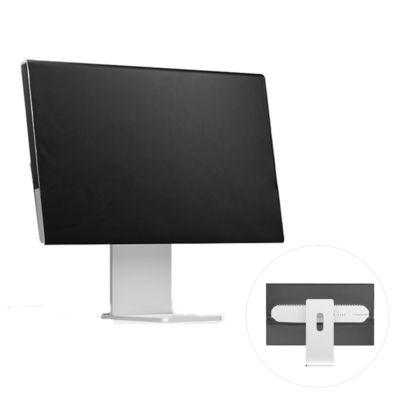 For 32-inch Apple Pro Display XDR PU Dustproof Cover Computer LCD Monitor Cover(Black) For 32-inch Apple Pro Display XDR PU Dustproof Cover Computer LCD Monitor Cover(Black)