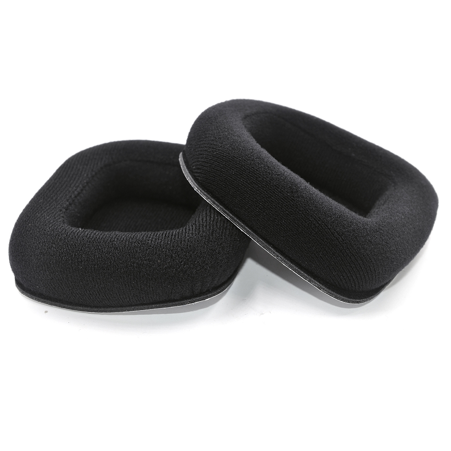 For Logitech Astro A20 2pcs Fleece Memory Foam Headphone Covers Earmuffs(Full Black) For Logitech Astro A20 2pcs Fleece Memory Foam Headphone Covers Earmuffs(Full Black)