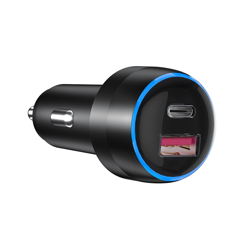 IBD355-1UC USB+Type-C/USB-C Dual Ports Mobile Phone Car Charger(QC3.0 18W+ PD 30W) IBD355-1UC USB+Type-C/USB-C Dual Ports Mobile Phone Car Charger(QC3.0 18W+ PD 30W)