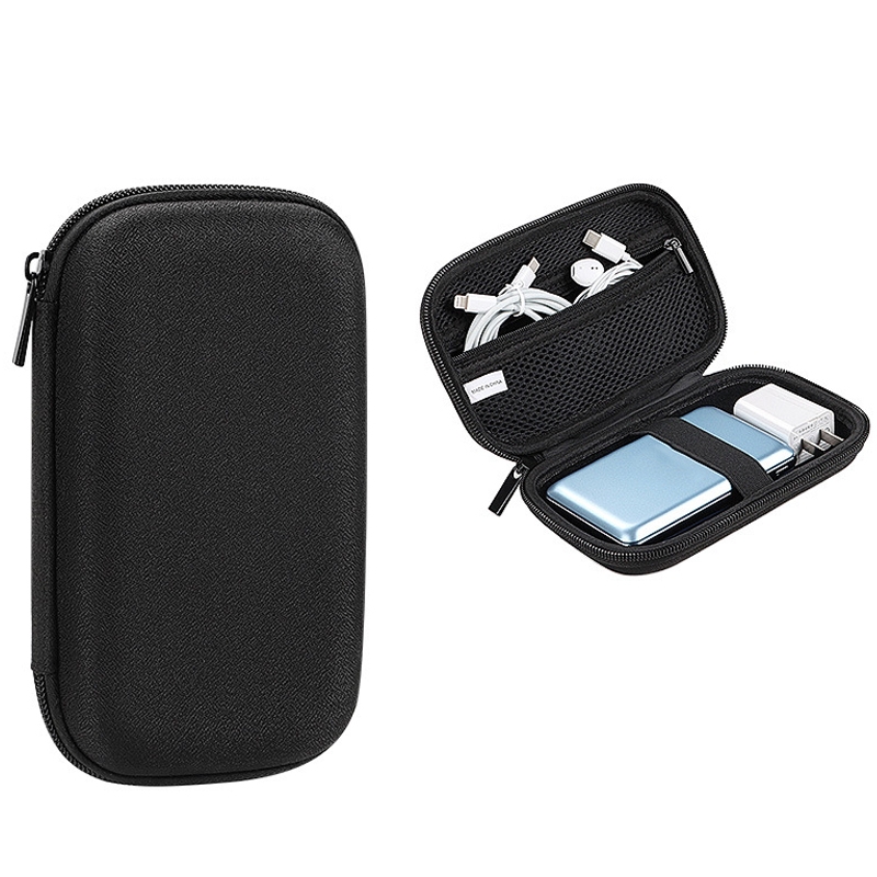 YK03 Multifunctional EVA Hard Shell Shockproof and Anti-drop Digital Storage Bag Black YK03 Multifunctional EVA Hard Shell Shockproof and Anti-drop Digital Storage Bag Black