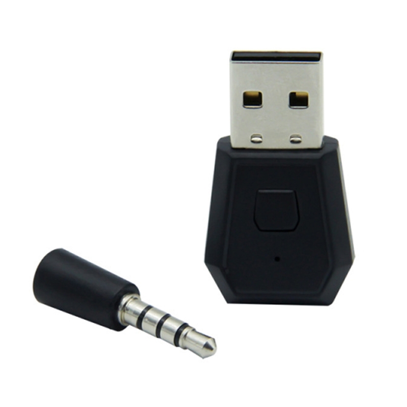 HS-PS4195 General Bluetooth Audio Transmitter Wireless Headset Receiver For PS4 / PS4 Slim / PS4 Pro / PC(Black) HS-PS4195 General Bluetooth Audio Transmitter Wireless Headset Receiver For PS4 / PS4 Slim / PS4 Pro / PC(Black)