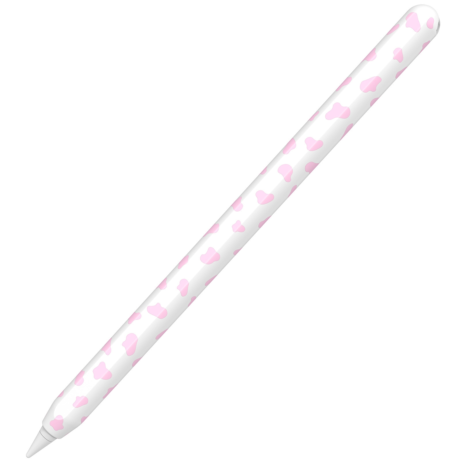 For Apple Pencil 2 AhaStyle PT65CW Silicone Pen Case Milk Cow Patterned Stylus Case(Pink) For Apple Pencil 2 AhaStyle PT65CW Silicone Pen Case Milk Cow Patterned Stylus Case(Pink)