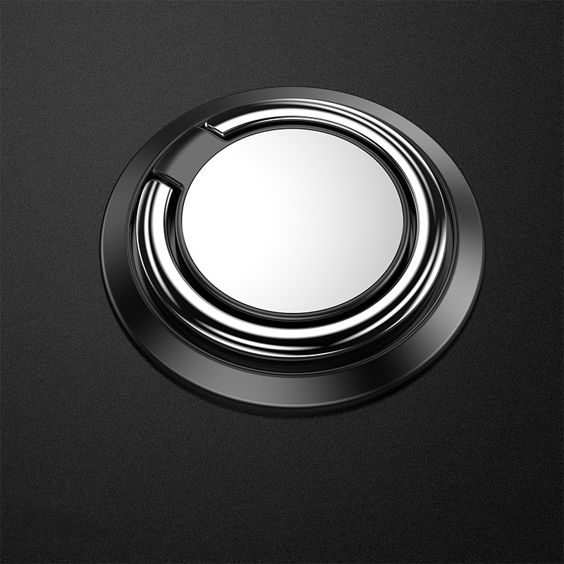 5pcs Car Magnetic Metal Ring Buckle Mobile Phone Holder(Black) 5pcs Car Magnetic Metal Ring Buckle Mobile Phone Holder(Black)