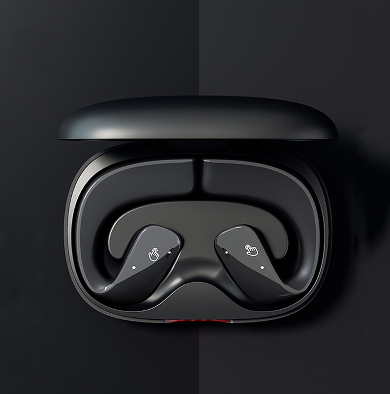 T22 TWS Wireless Bluetooth Headphones Ear Clip Air Conduction Noise Reduction Headset(Black) T22 TWS Wireless Bluetooth Headphones Ear Clip Air Conduction Noise Reduction Headset(Black)