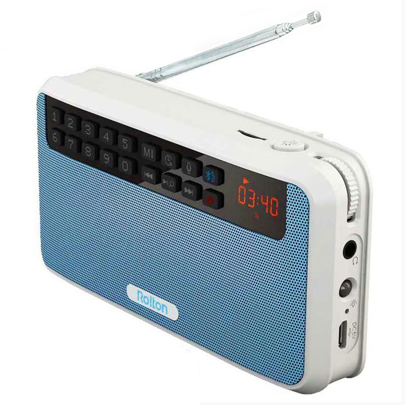 Rolton E500 Bluetooth Speaker 2.1-Channel Built-In Microphone Supports FM Radio(Blue) Rolton E500 Bluetooth Speaker 2.1-Channel Built-In Microphone Supports FM Radio(Blue)