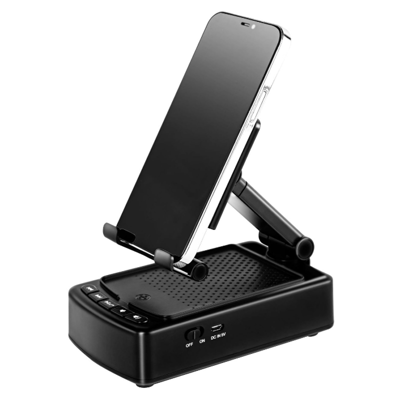 3 in 1 Multi-functional Desktop Mobile Phone Telescopic Bracket Bluetooth Audio(Black) 3 in 1 Multi-functional Desktop Mobile Phone Telescopic Bracket Bluetooth Audio(Black)
