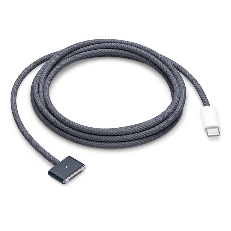 2m For Macbook Air/Pro Series Type-C To Magsafe 3 Braided Magnetic Cable(Midnight Blue) 2m For Macbook Air/Pro Series Type-C To Magsafe 3 Braided Magnetic Cable(Midnight Blue)