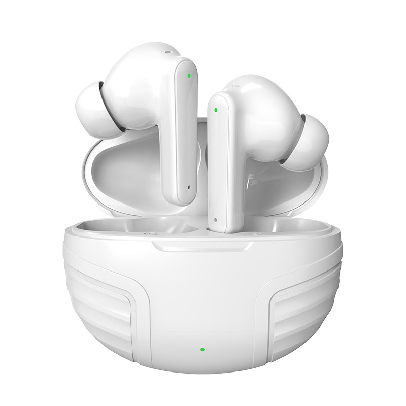 DE818 Bluetooth V5.3 In-Ear Headset ANC+ENC Noise Reduction Headphone With Charging Case(White) DE818 Bluetooth V5.3 In-Ear Headset ANC+ENC Noise Reduction Headphone With Charging Case(White)