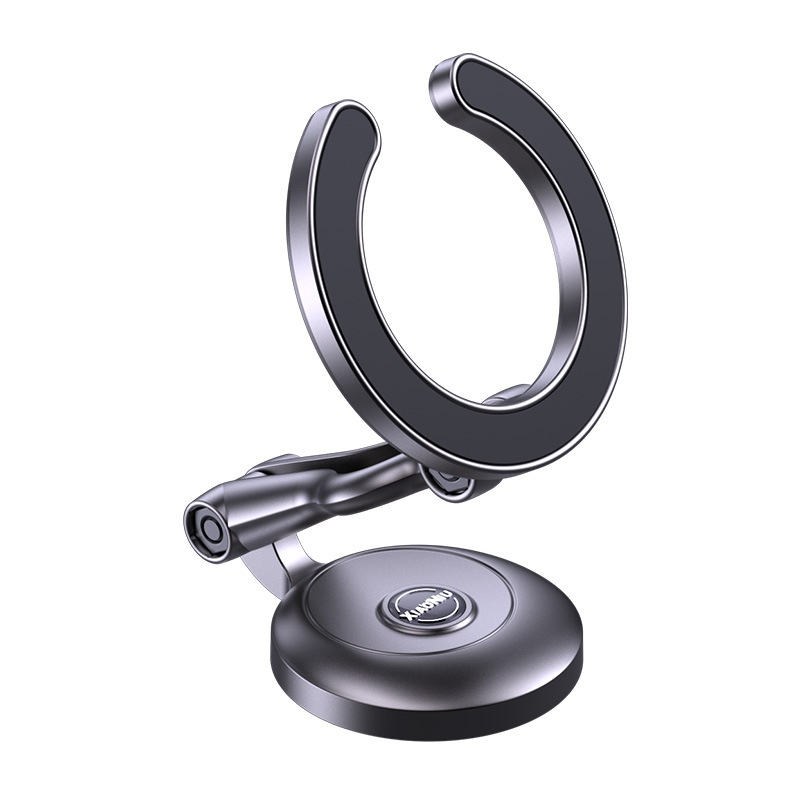 Metal Magsafe Magnetic Mobile Phone Folding Holder(Pearl Black) Metal Magsafe Magnetic Mobile Phone Folding Holder(Pearl Black)