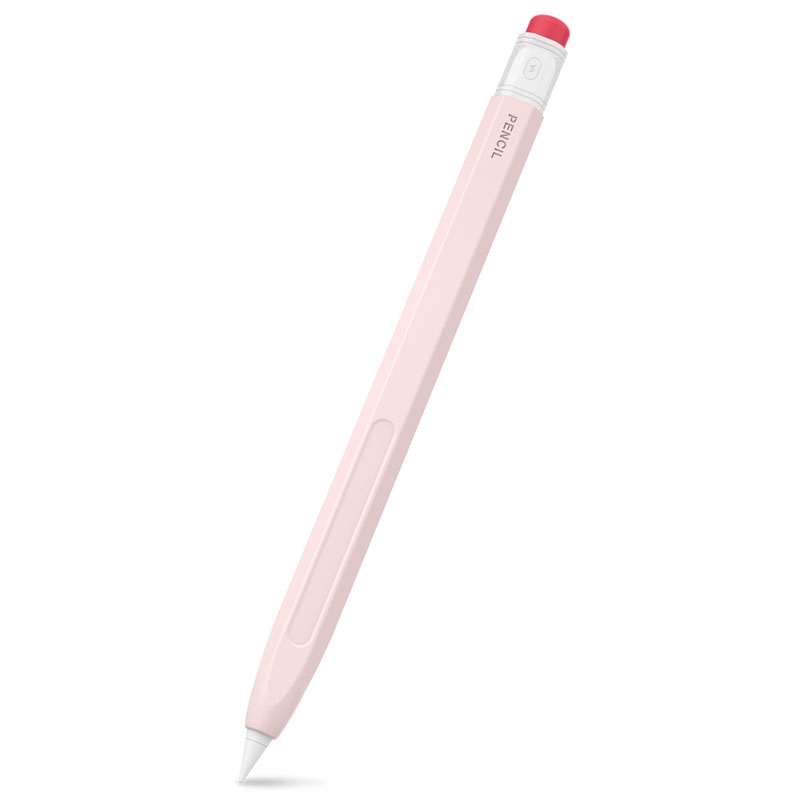 For Apple Pencil 2 AhaStyle PT180-2 Retro Stylus Protective Case Drop Proof Capacitive Pen Cover(Pink) For Apple Pencil 2 AhaStyle PT180-2 Retro Stylus Protective Case Drop Proof Capacitive Pen Cover(Pink)