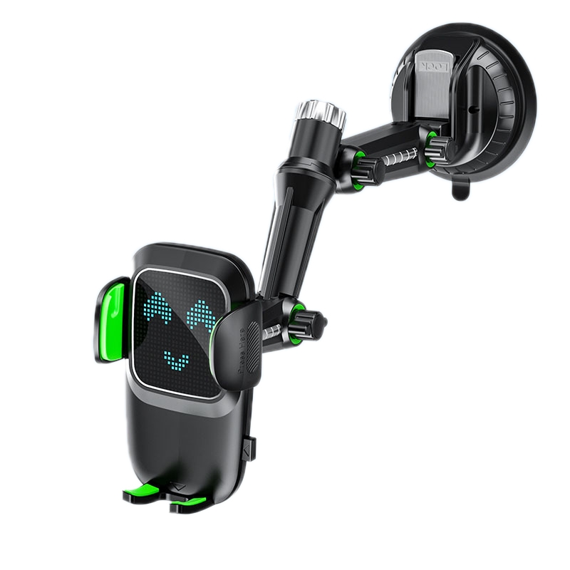 Car Windscreen Dashboard Suction Cup Phone Holder, Color: Extended Green Car Windscreen Dashboard Suction Cup Phone Holder, Color: Extended Green