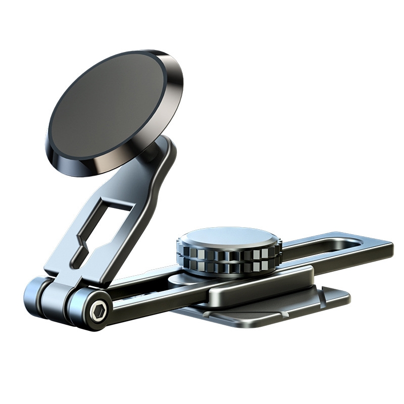 D31 Foldable Suspension Car Phone Holder Magnetic Slide Type Metal Navigation Stand D31 Foldable Suspension Car Phone Holder Magnetic Slide Type Metal Navigation Stand
