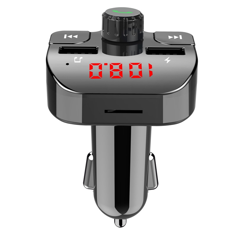 Car Bluetooth MP3 Player FM Transmitter Fast Charging(Black) Car Bluetooth MP3 Player FM Transmitter Fast Charging(Black)