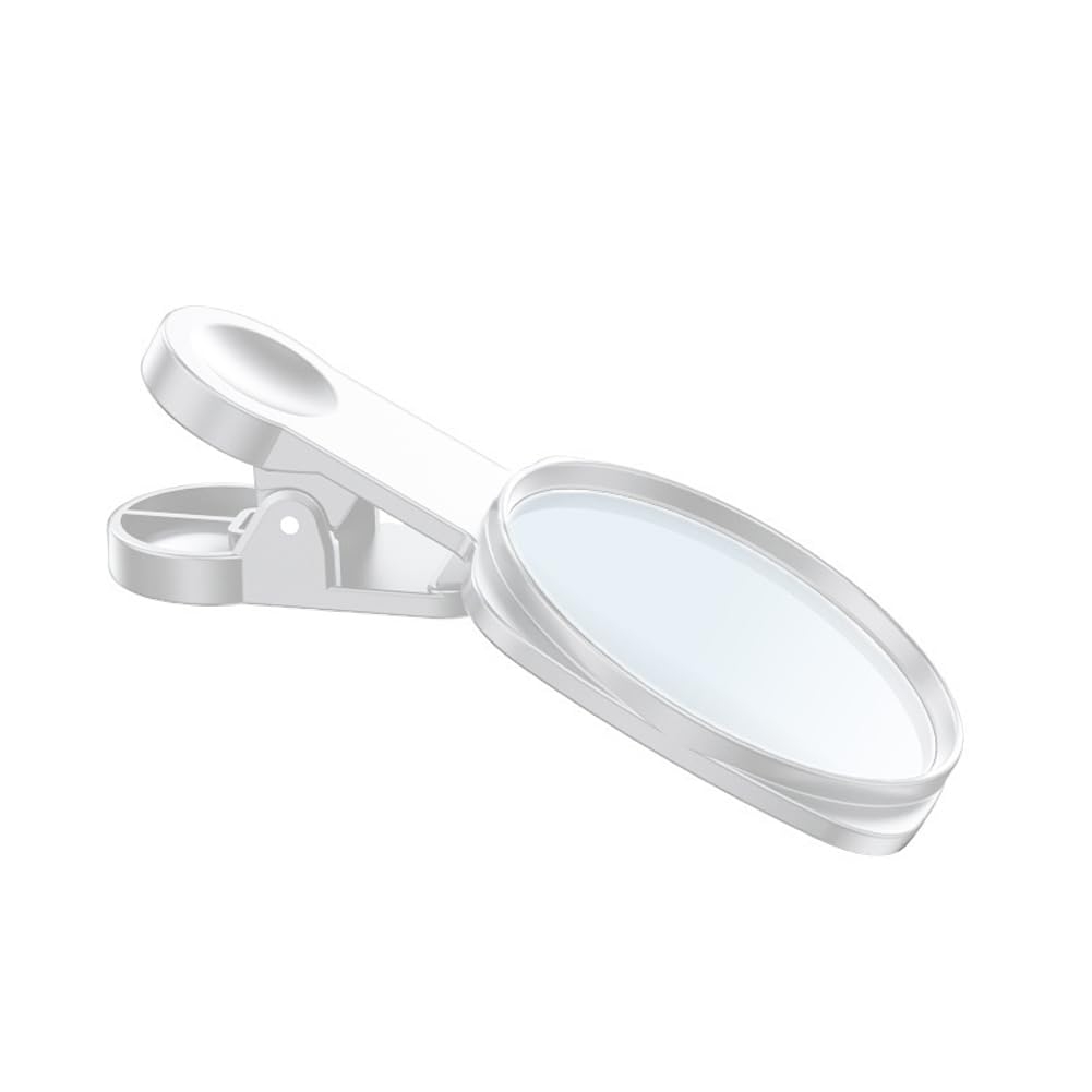 Mobile Phone Rear Camera Clip-on HD Selfie Mirror(White) Mobile Phone Rear Camera Clip-on HD Selfie Mirror(White)