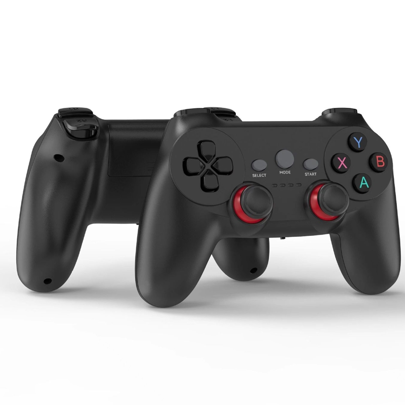 2.4G One-to-two Wireless Game Controller for PC / Android / TV Box(Black) 2.4G One-to-two Wireless Game Controller for PC / Android / TV Box(Black)