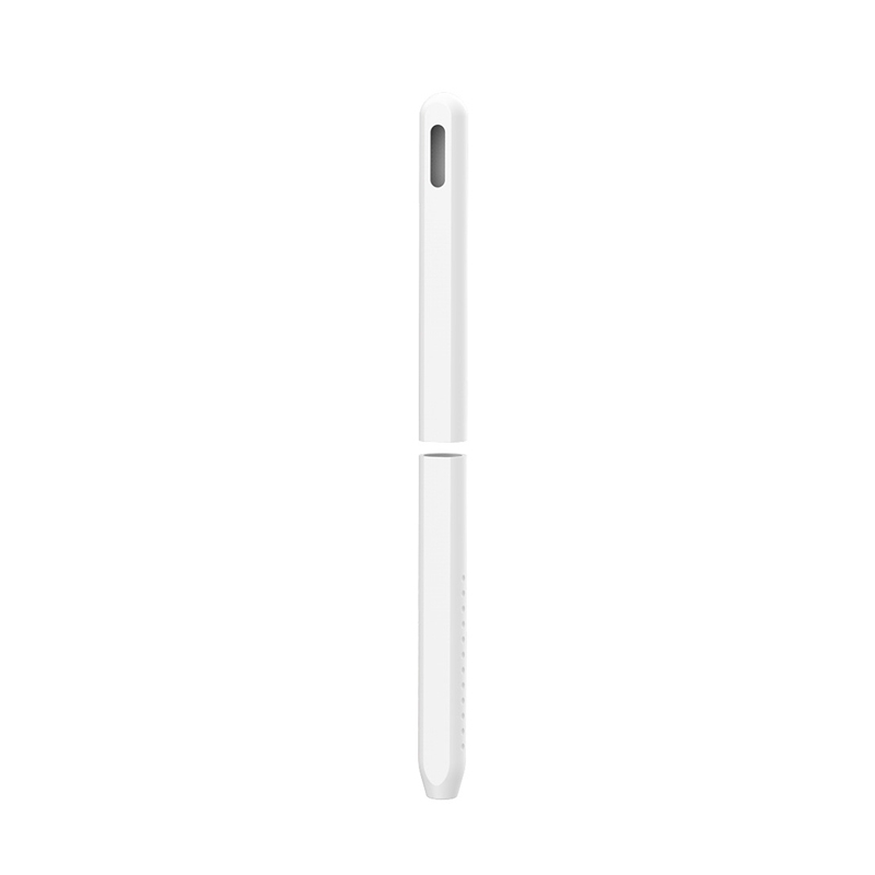For Apple Pencil Pro & 2 AhaStyle PT182 Ultra-Thin Split Stylus Protective Case(White) For Apple Pencil Pro & 2 AhaStyle PT182 Ultra-Thin Split Stylus Protective Case(White)