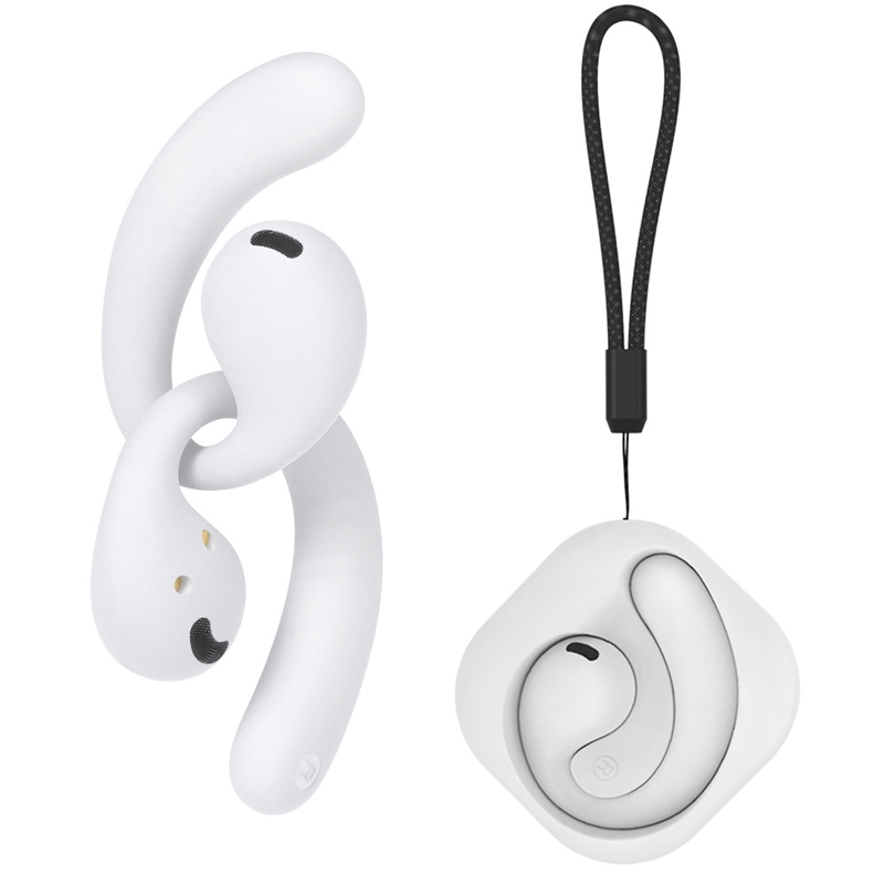 Bluetooth 5.4 Earphones OWS Hanging Wireless Earphone Noise Cancelling Stereo Sound Sports Earbuds(White) Bluetooth 5.4 Earphones OWS Hanging Wireless Earphone Noise Cancelling Stereo Sound Sports Earbuds(White)