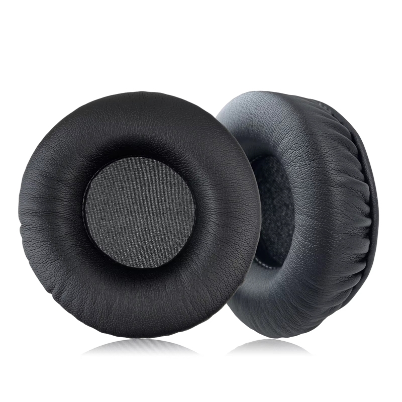For Edifier K550 2pcs Headphone Sponge Leather Case 6cm Earmuffs(Black) For Edifier K550 2pcs Headphone Sponge Leather Case 6cm Earmuffs(Black)