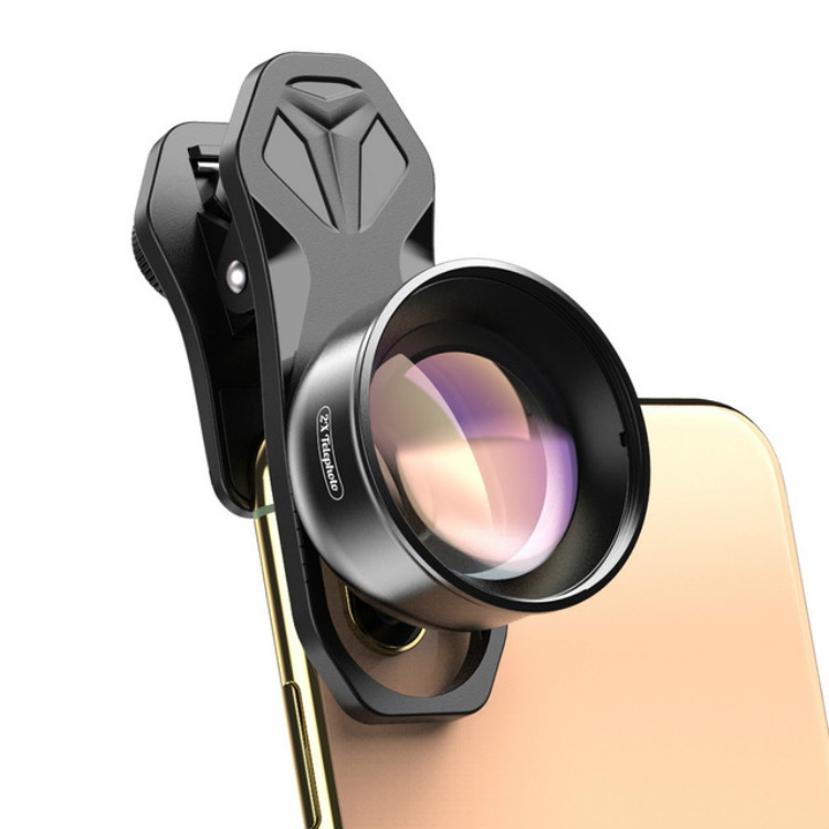 APEXEL APL-HB2X 2X Telephoto Lens Extended Professional HD External Mobile Phone Universal Lens APEXEL APL-HB2X 2X Telephoto Lens Extended Professional HD External Mobile Phone Universal Lens