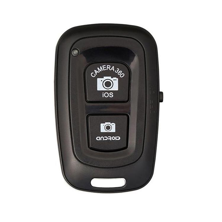 Dual-key Bluetooth Remote Shutter Camera Control Self-timer (Black) Dual-key Bluetooth Remote Shutter Camera Control Self-timer (Black)