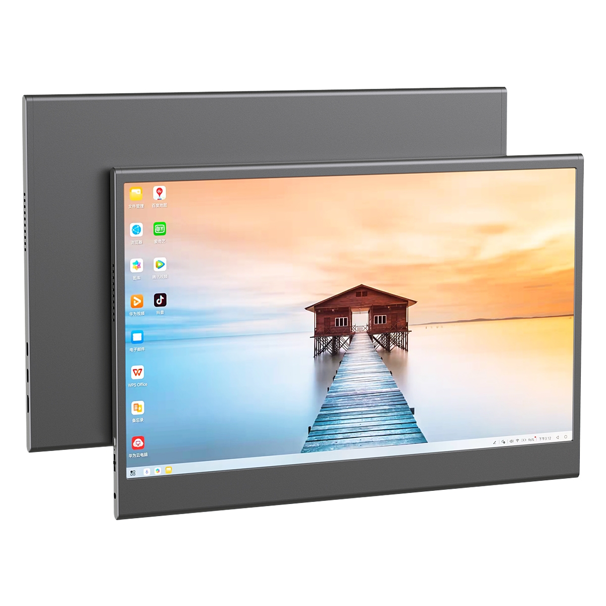 FC001 15.6 inch 1920x1080P HD Portable Monitor Support Type-C / HDMI Input