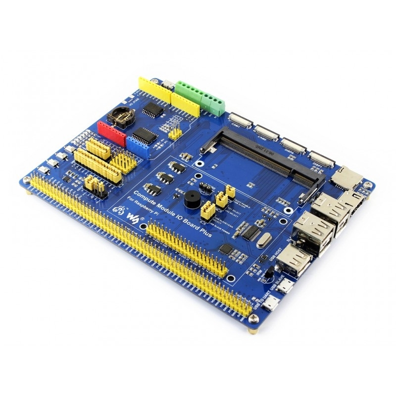 Waveshare Compute Module IO Board Plus for Raspberry Pi CM3 / CM3L / CM3+ / CM3+L