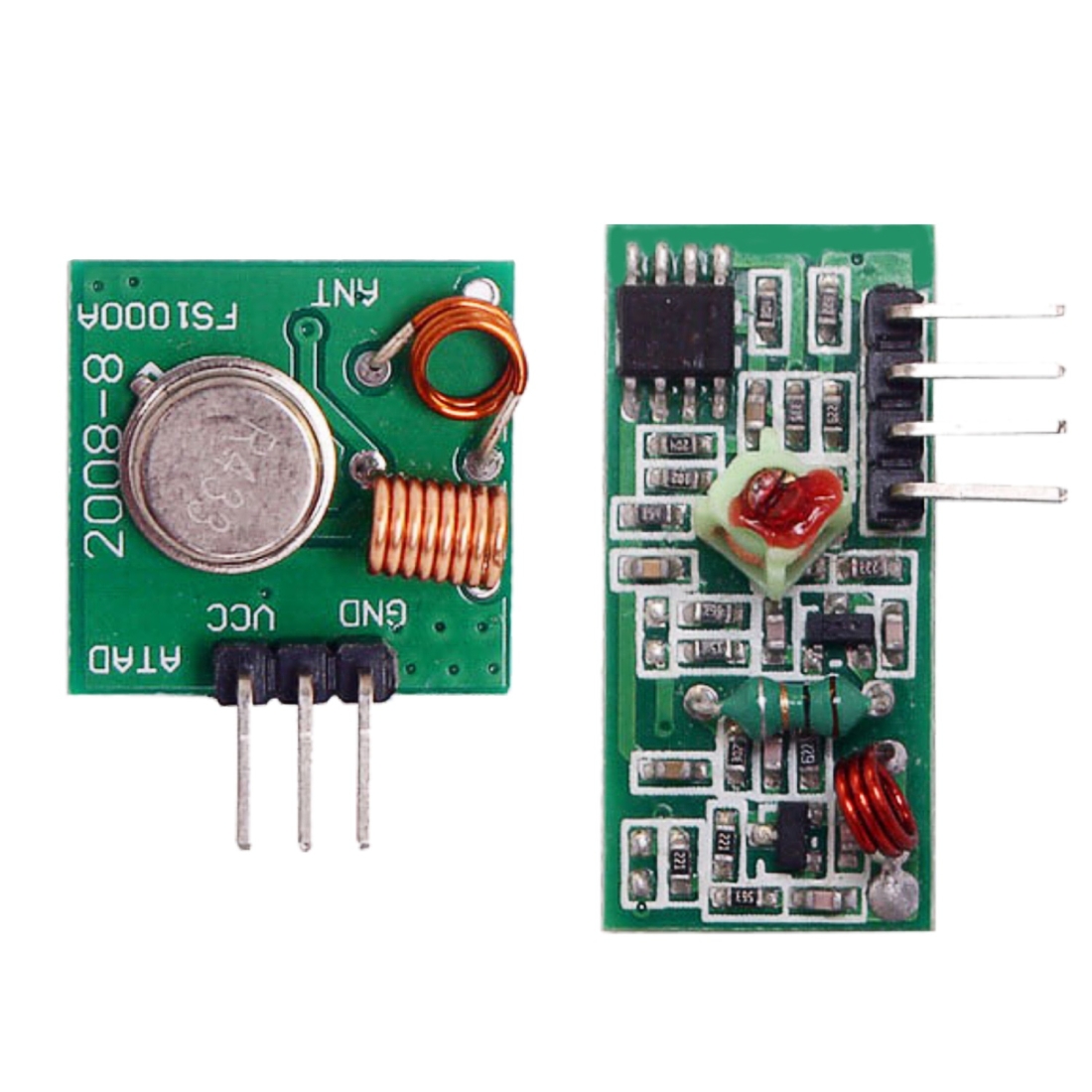 LDTR-WG0241 DIY 433MHz Wireless Transmitter + Receiving Module Superregeneration (Green)