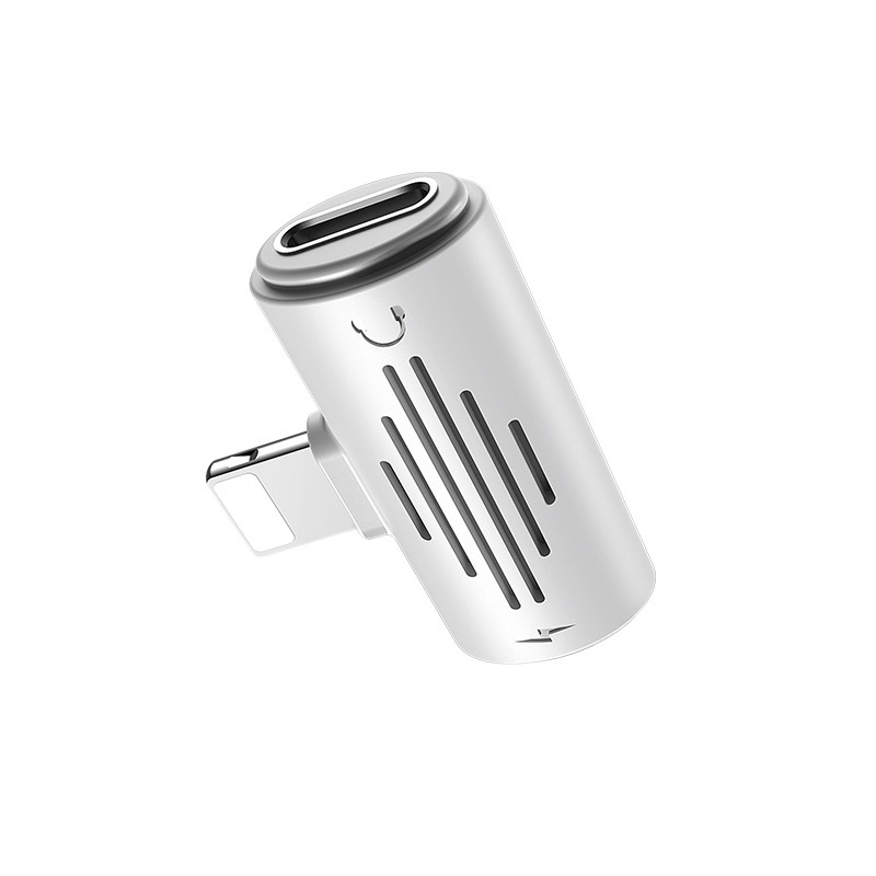 Borofone BV6 Dual 8 Pins to 8 Pin Charging & Music Digital Audio Mini Converter Borofone BV6 Dual 8 Pins to 8 Pin Charging & Music Digital Audio Mini Converter