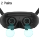 2 Pairs Sunnylife AT-BHM476 HD Explosion-proof Film Glasses Protector For DJI Goggles 2