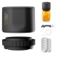Mason Jar Kit de mise sous vide électrique avec 10 couvercles et ouvre-bocal pour le stockage des aliments secs et humides (Noir Mason Jar Kit de mise sous vide électrique avec 10 couvercles et ouvre-bocal pour le stockage des aliments secs et humides (Noir
