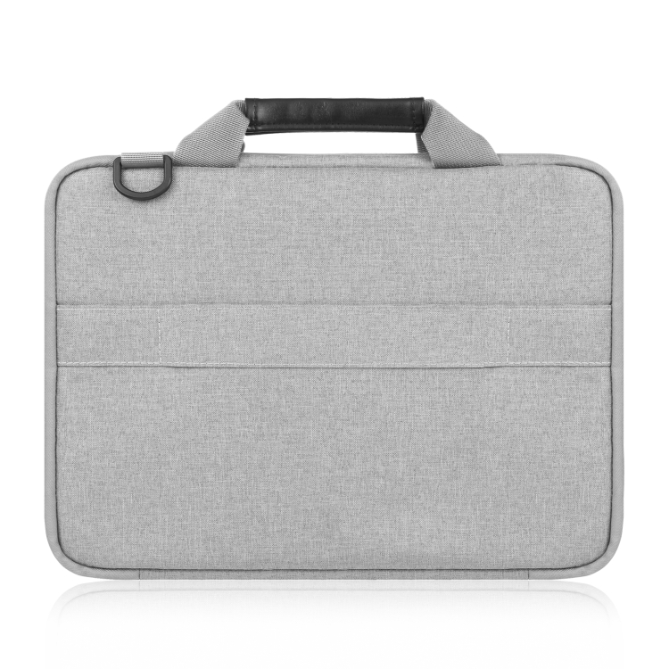 HAWEEL 15.0 inch -16.0 inch Briefcase Crossbody Laptop Bag For Macbook, Lenovo Thinkpad, ASUS, HP(Grey) - 2