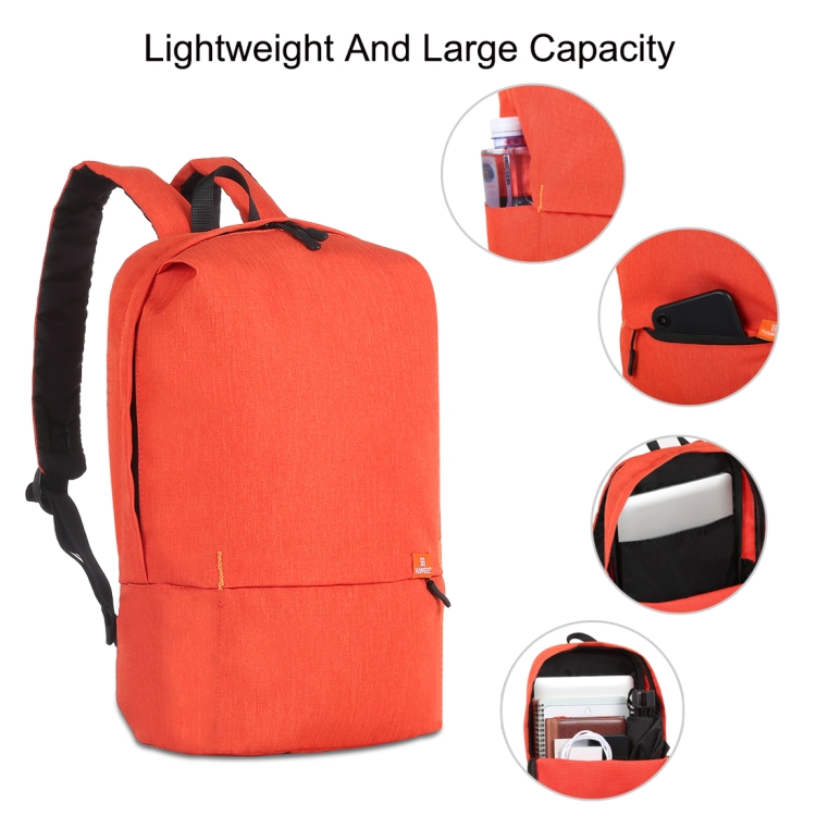 HAWEEL 10L Backpack Colorful Unisex Leisure Sports Chest Pack Travel Bags, Support Anti-theft / Waterproof Function(Orange) - 7