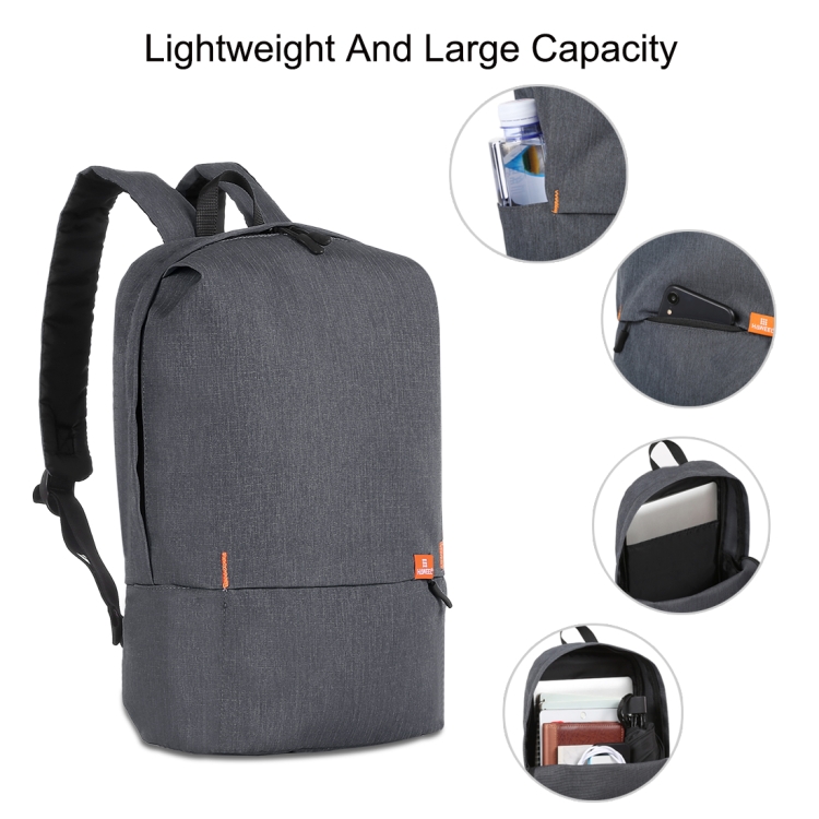 HAWEEL 10L Backpack Colorful Unisex Leisure Sports Chest Pack Travel Bags, Support Anti-theft / Waterproof Function(Grey) - 7