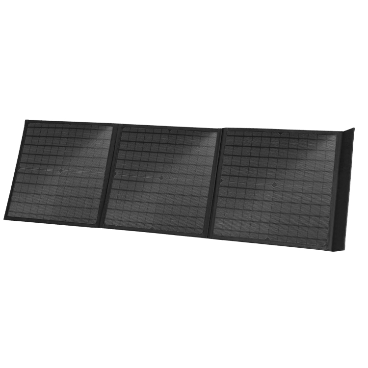 HAWEEL 60W Foldable Solar Panel Charger Travel Folding Bag(Black) - 1